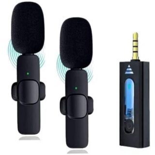 K35 Dual Receivers (2 - Mics, 1 Input) Wireless Collar Microphone