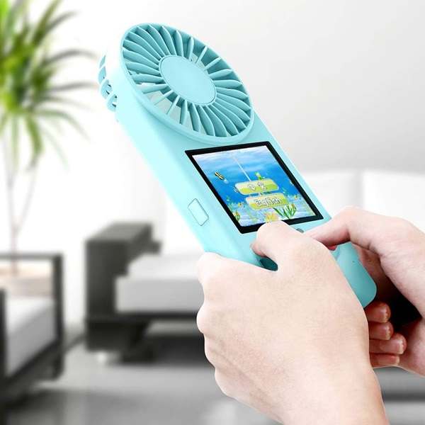 D-5 Game-Fan Console with Mini USB Fan ,Games