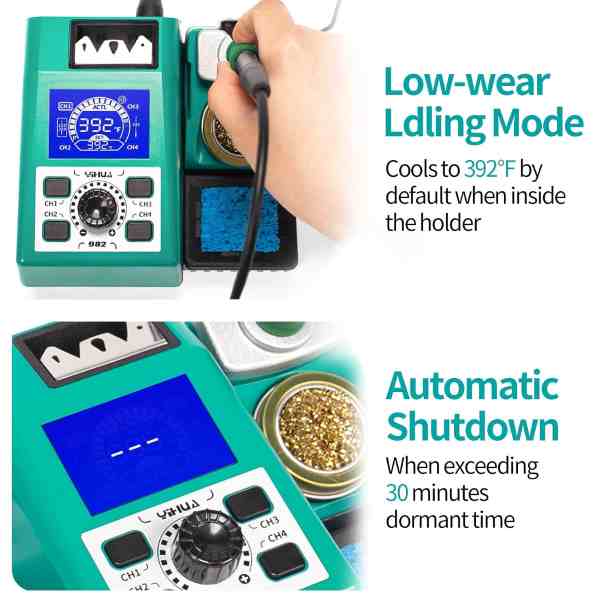 YIHUA 982 Precision Soldering Iron Station - Image 3