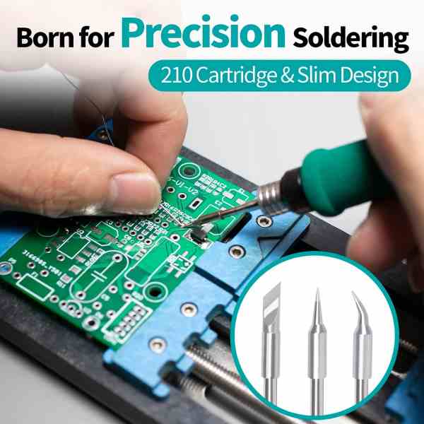 YIHUA 982 Precision Soldering Iron Station - Image 6