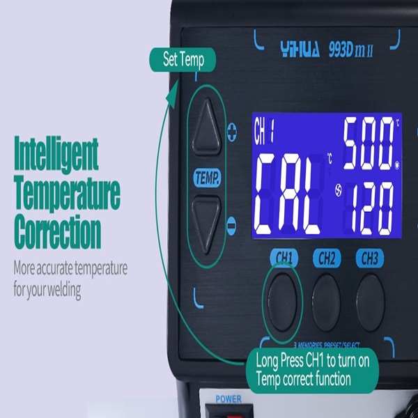 YIHUA 993DM-II Soldering Station - Image 2