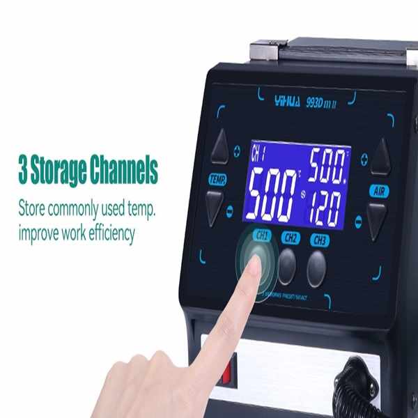 YIHUA 993DM-II Soldering Station - Image 7