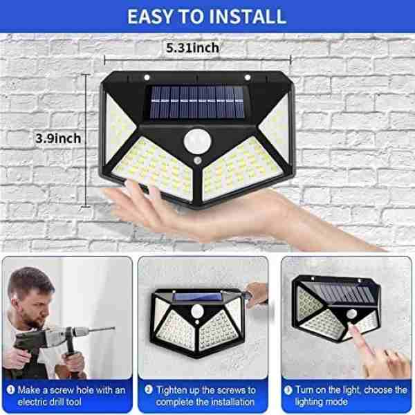 LED Solar Interaction Wall Lamp Bk-100 - Image 3