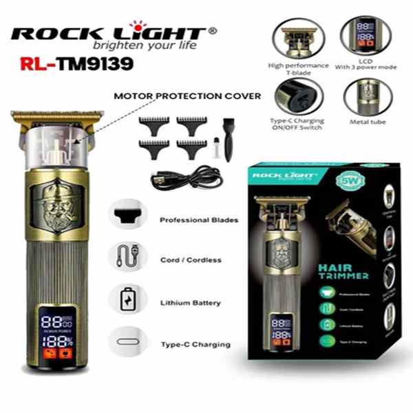 Rocklight RL-TM9119,Digital Display Hair Clipper/Trimmer - Image 2
