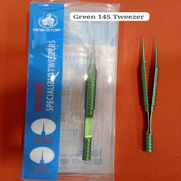 Fly-wire Green 14s Tweezer