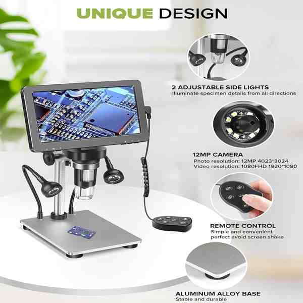 7 inch LCD Digital Microscope - Image 5
