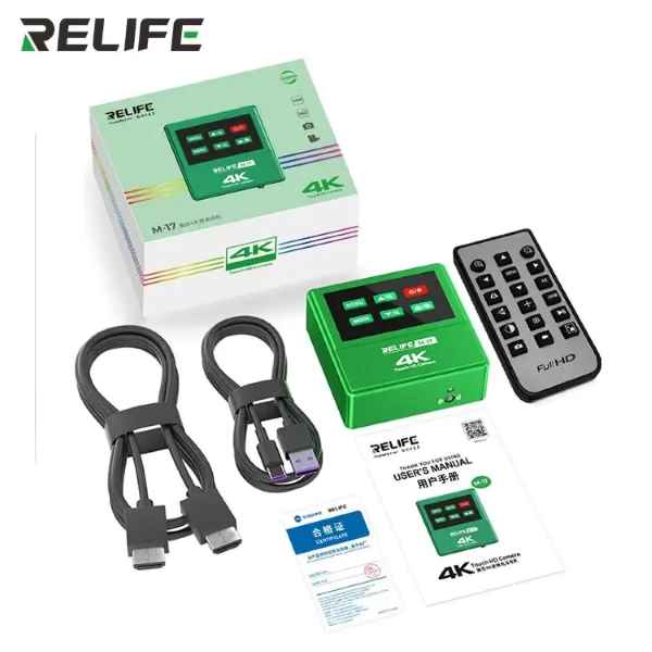 RELIFE M-17 Touch Control 4K HD Microscope Camera - Image 4