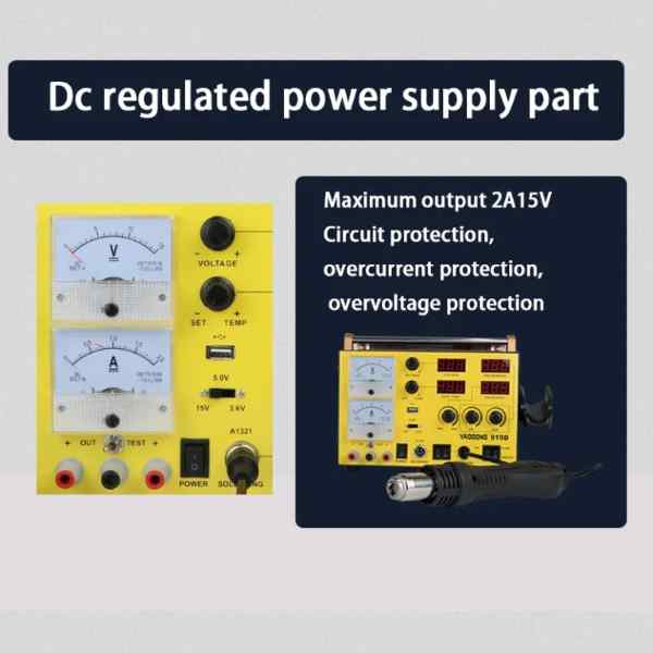 Yaogong 919D 5 in 1 Automatic SMD Soldering Rework Station For Mobile Phone Repair - Image 5