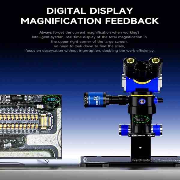 Mechanic Robot Smart Eye 7X-45X Foldable / Rotatable Human-Machine Integrated Microscope - Image 5