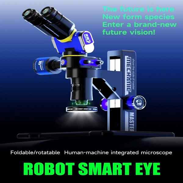 Mechanic Robot Smart Eye 7X-45X Foldable / Rotatable Human-Machine Integrated Microscope - Image 2