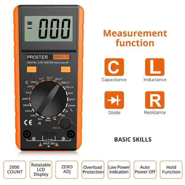 Proster LCR Meter BM4070 - Image 3