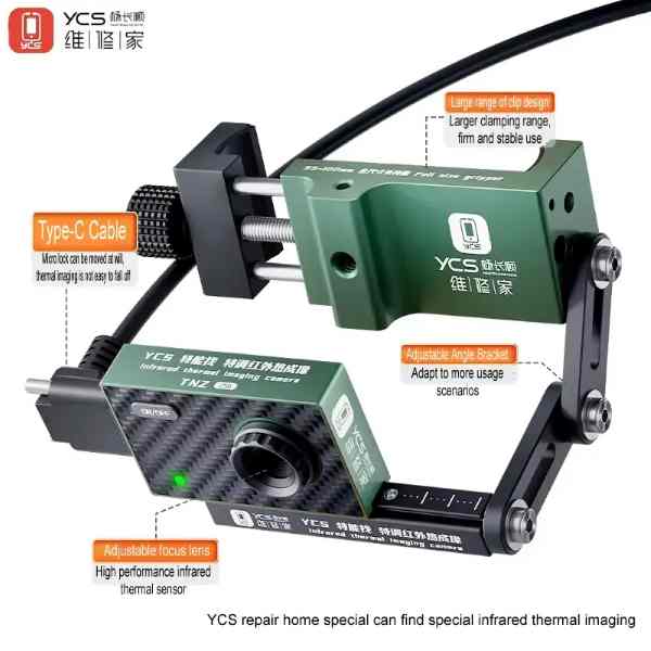 YCS TNZ Microscope Thermal Camera For Motherboard Short Circuit Detection Camera - Image 2