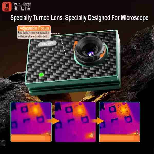 YCS TNZ Microscope Thermal Camera For Motherboard Short Circuit Detection Camera - Image 5