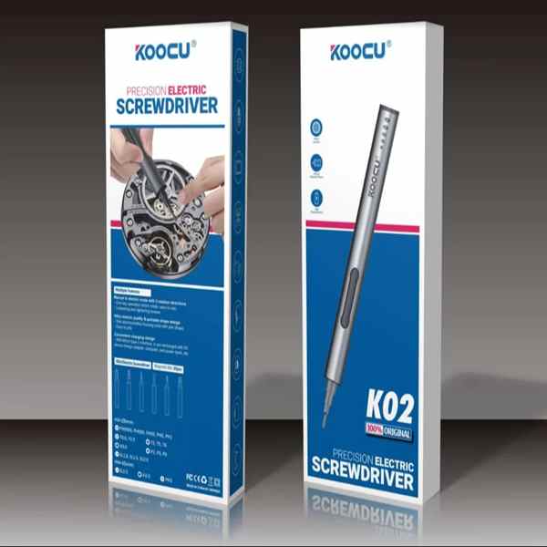 Stainless Steel Flat Koocu K02 Presicion Screwdriver