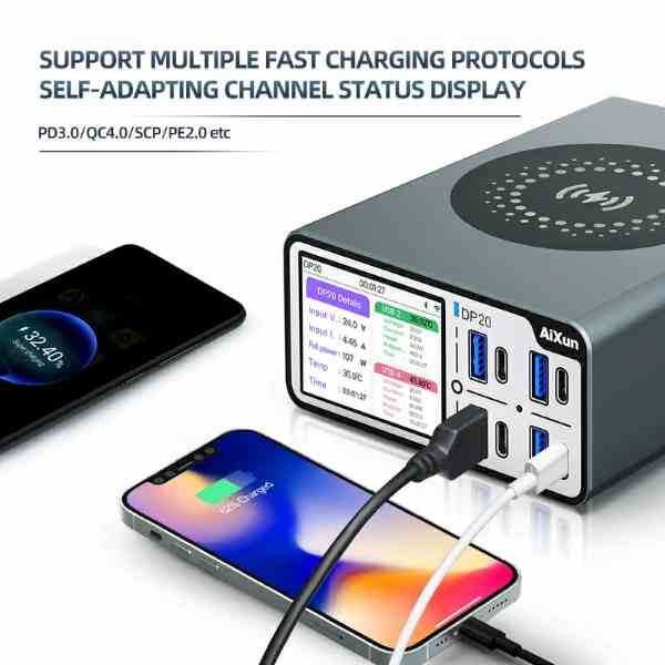 Aixun DP20 Desktop Smart Fast Charger - Image 3