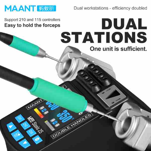 MaAnt Stasis 2S-215 200W Soldering Station - Image 4