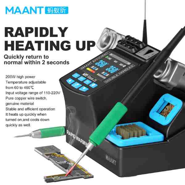 MaAnt Stasis 2S-215 200W Soldering Station - Image 2