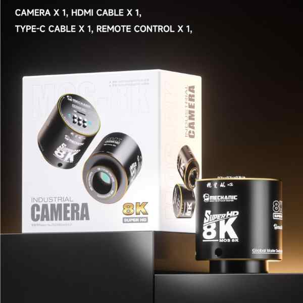 Mechanic MOS-8K Auto White Balance HD Microscope Camera - Image 2
