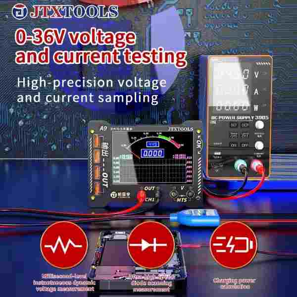 JTX A9 Waveform Multi-Function Measurement Meter - Image 6