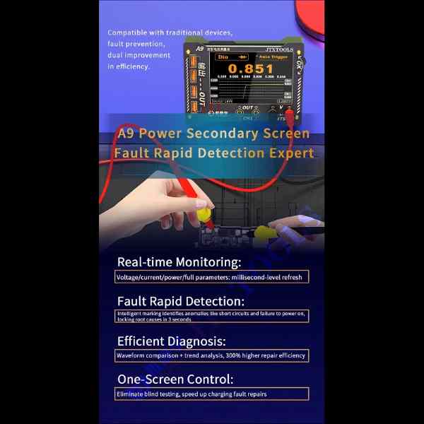 JTX A9 Waveform Multi-Function Measurement Meter - Image 2