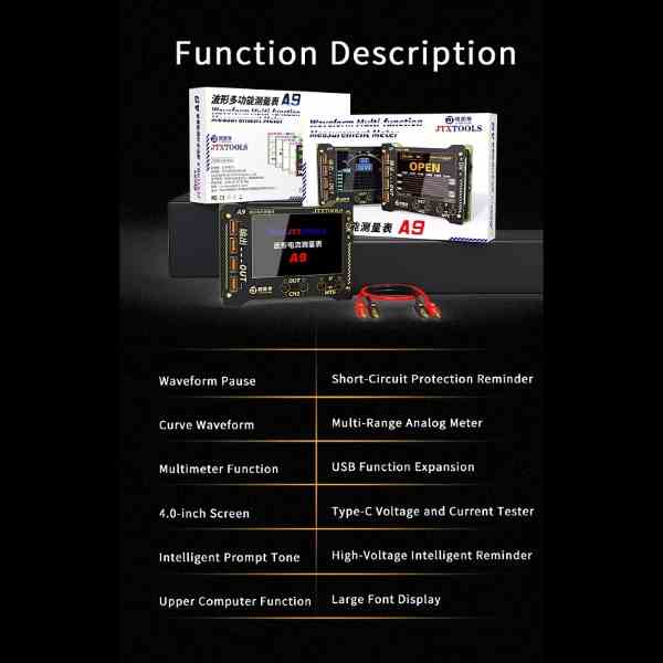 JTX A9 Waveform Multi-Function Measurement Meter - Image 3
