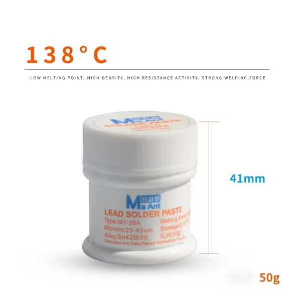 Maant 138°c Solder Paste Ppd - Image 3