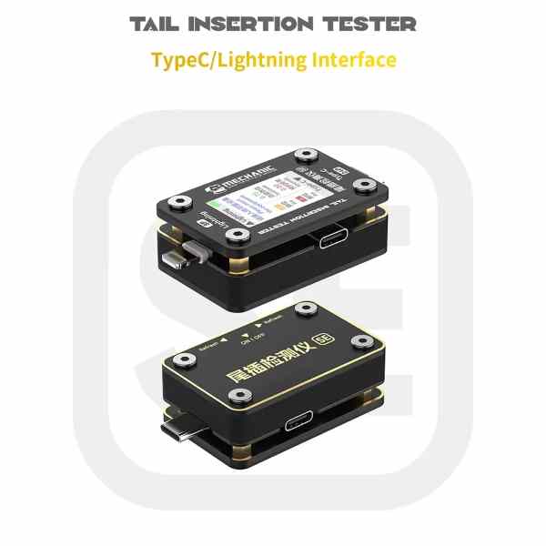 Mechanic T-824 SE Type-C to Lightning High Precision Digital Display Tail Insertion Tester - Image 8