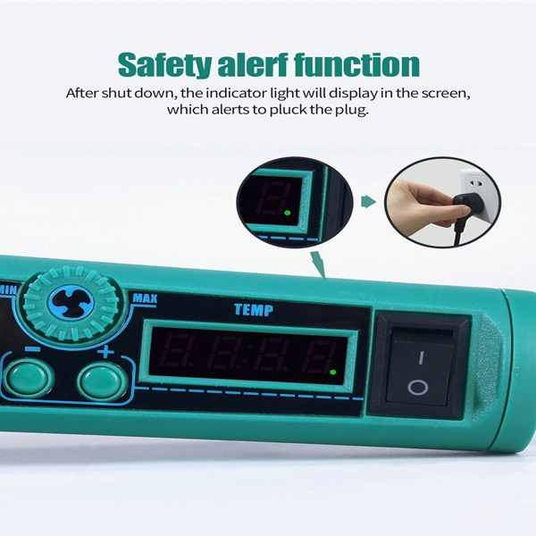 YIHUA 8858-I Portable Hot Air Station - Image 7