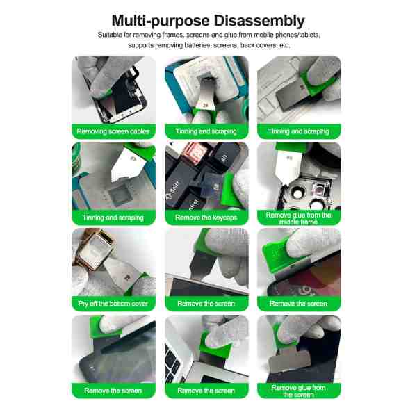 Relife TD1 Pro 12-in-1 LCD Screen Disassembly Prying Blade Set - Image 4