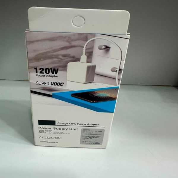 Judge Nsm Super Vooc 120W Adapter With Cable (Maximum 5Pis) - Image 2